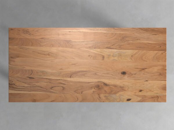 Handcrafted Solid Wood Dining Table - Image 3