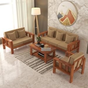 Wooden Sofa Set